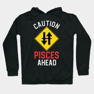 Funny Zodiac Horoscope Pisces Road Sign Traffic Signal Hoodie